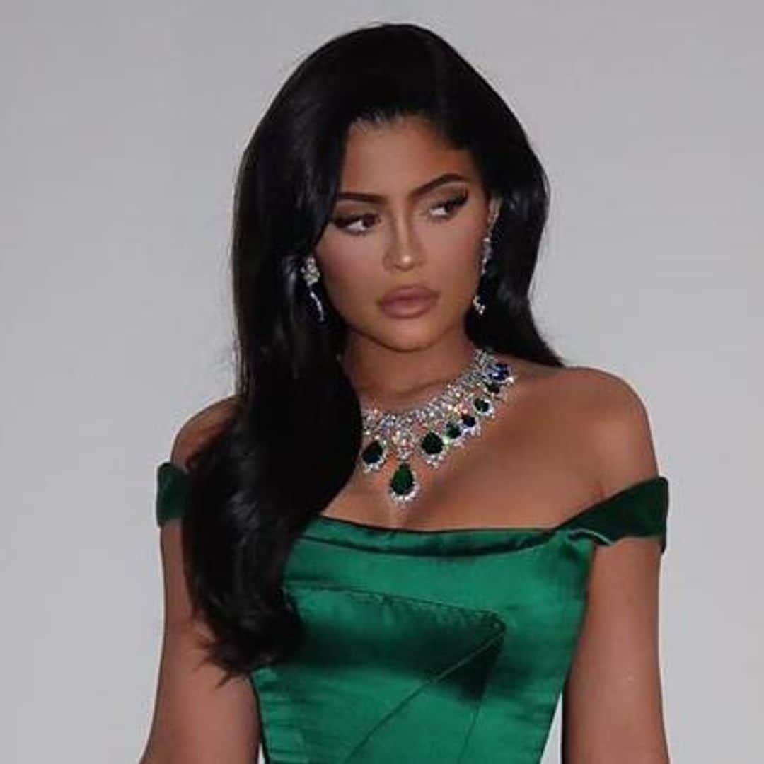 Kylie Jenner’s striking diamond and emerald necklace is royal-approved