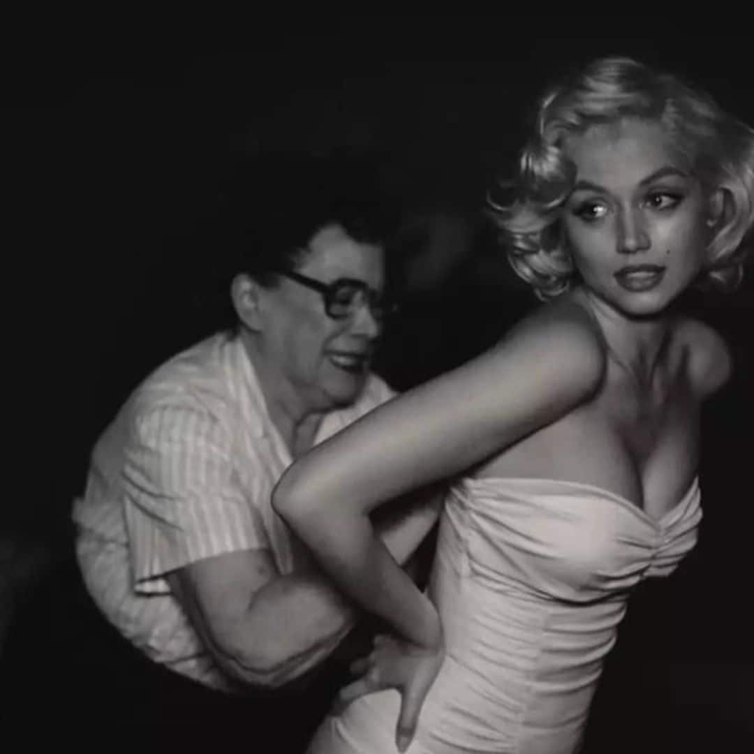 Ana de Armas shares behind-the-scenes snaps on the set of Marilyn Monroe’s upcoming biopic ‘Blonde’