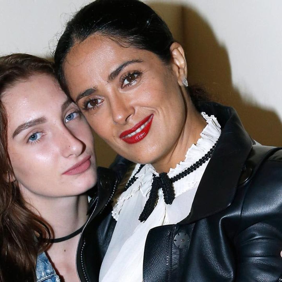 Salma Hayek celebrates her stepdaughter Mathilde Pinault’s achievements