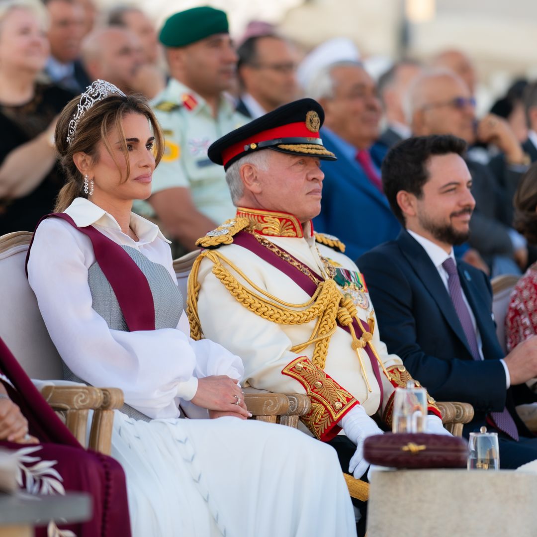 Queen Rania of Jordan shares a family photo and message for the New Year