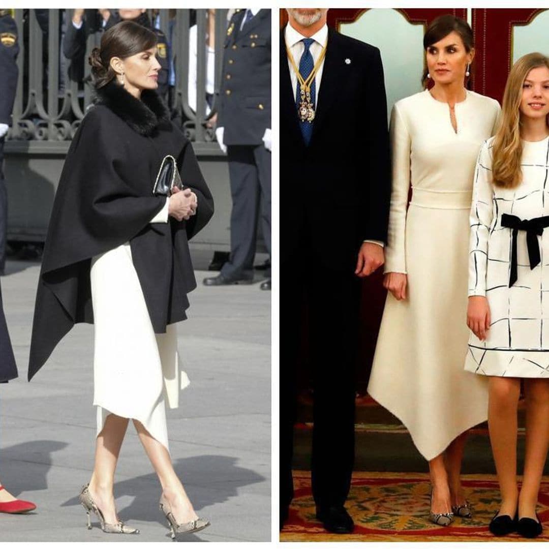 Queen Letizia’s daughters Leonor & Sofia are fashion princesses