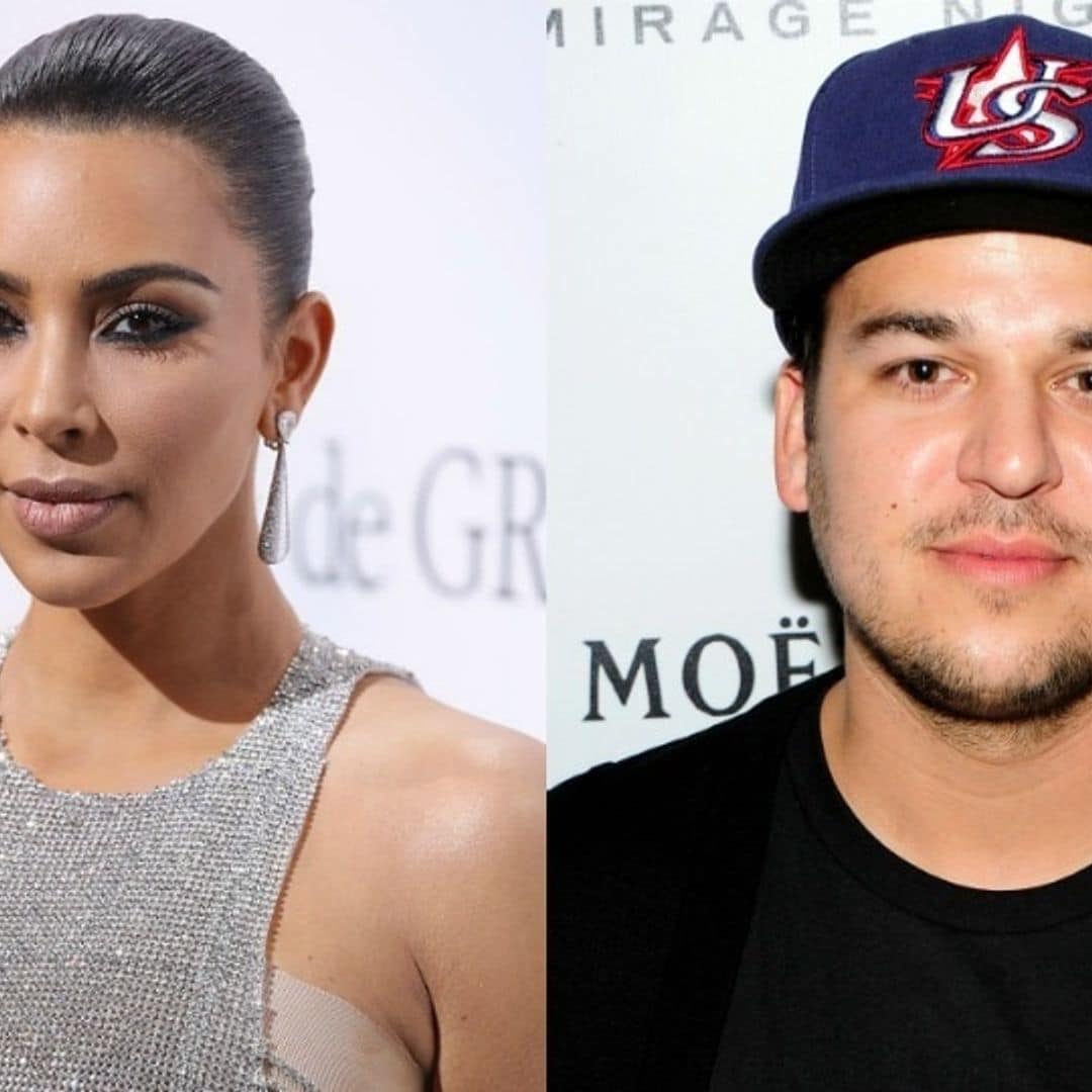 Kim Kardashian opens up about brother Rob Kardashian's baby news