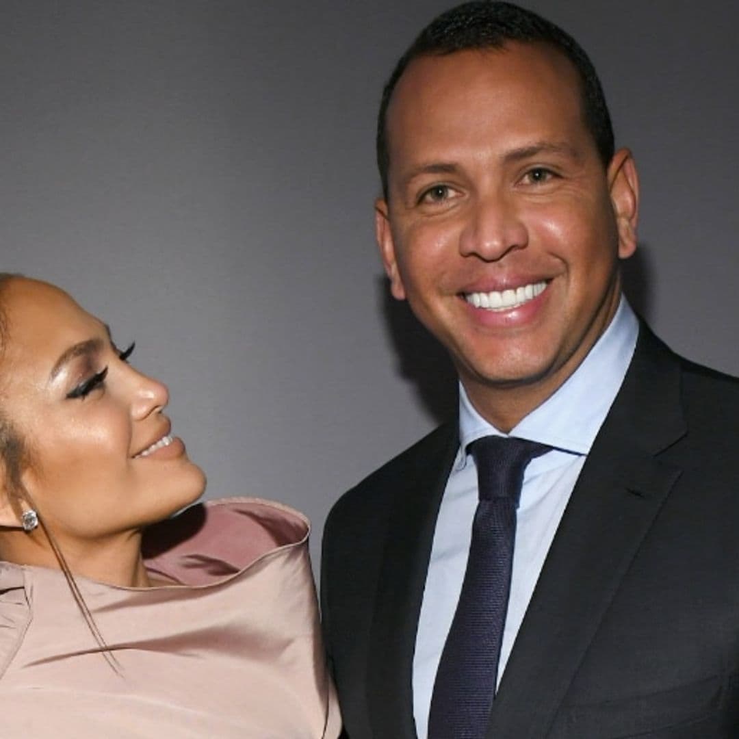 JLo takes her A-Rod fandom to new heights in adorable pic!