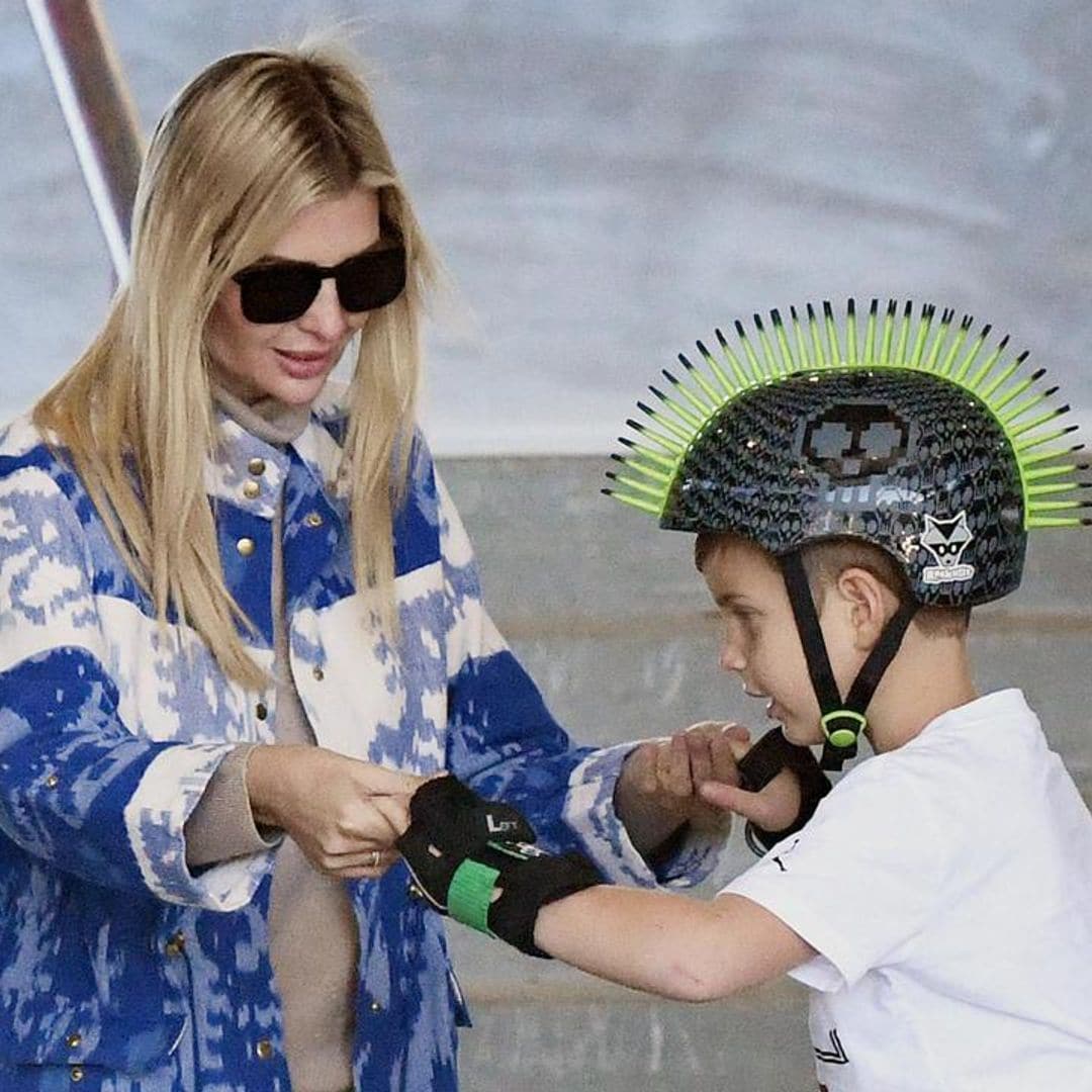 Ivanka Trump looks like a ‘cool mom’ at the skatepark with her sons