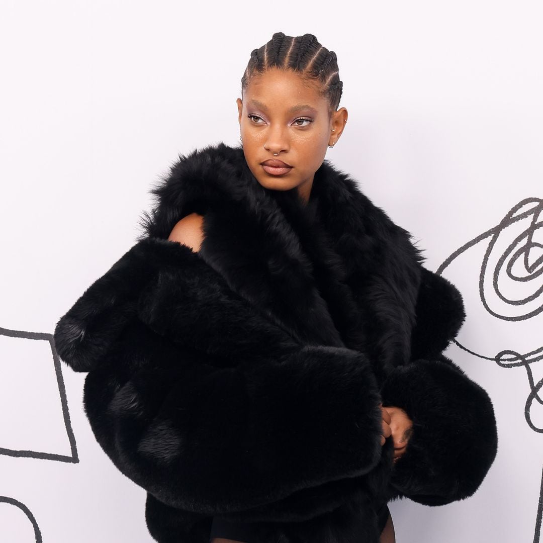 Willow Smith traded her signature braids and curly locks for a sleek long ponytail