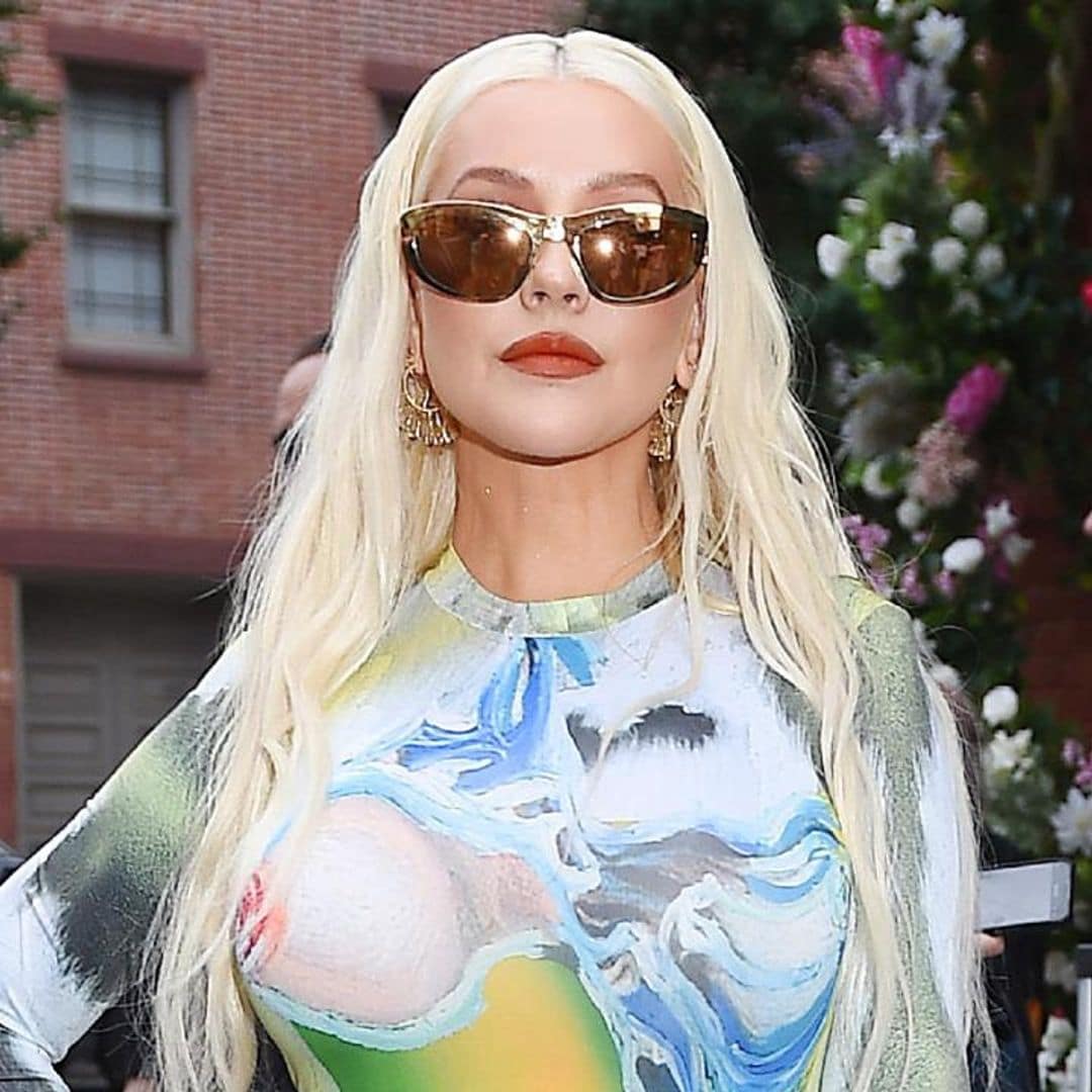 Christina Aguilera tributes legendary pop icon with her Halloween costume