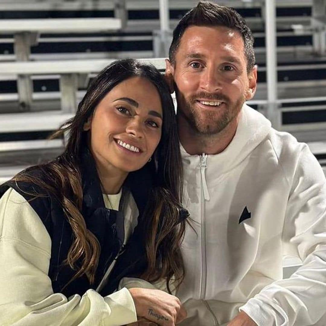 Antonela Roccuzzo and Lionel Messi relive one of the happiest moments of their lives