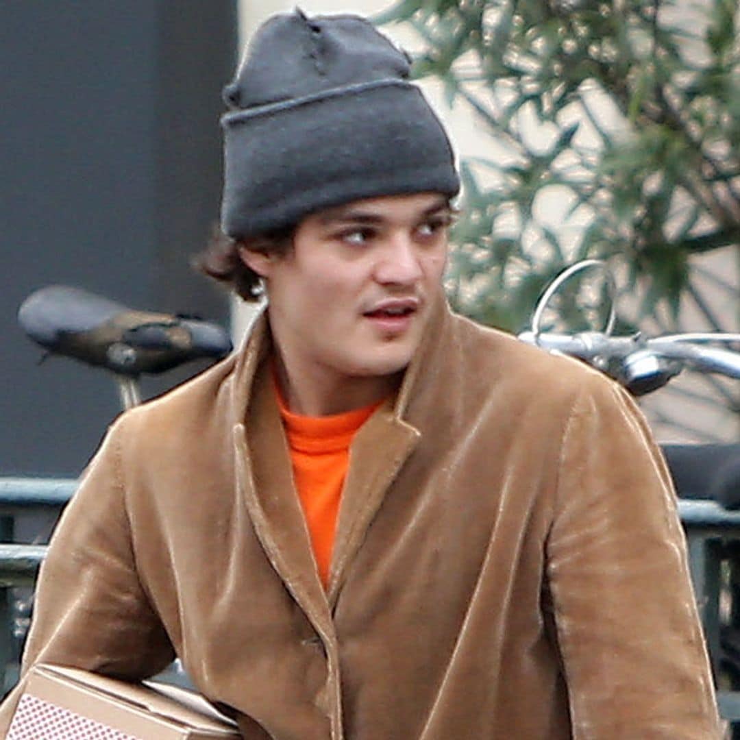 Johnny Depp’s look-alike son Jack photographed in Paris in rare sighting