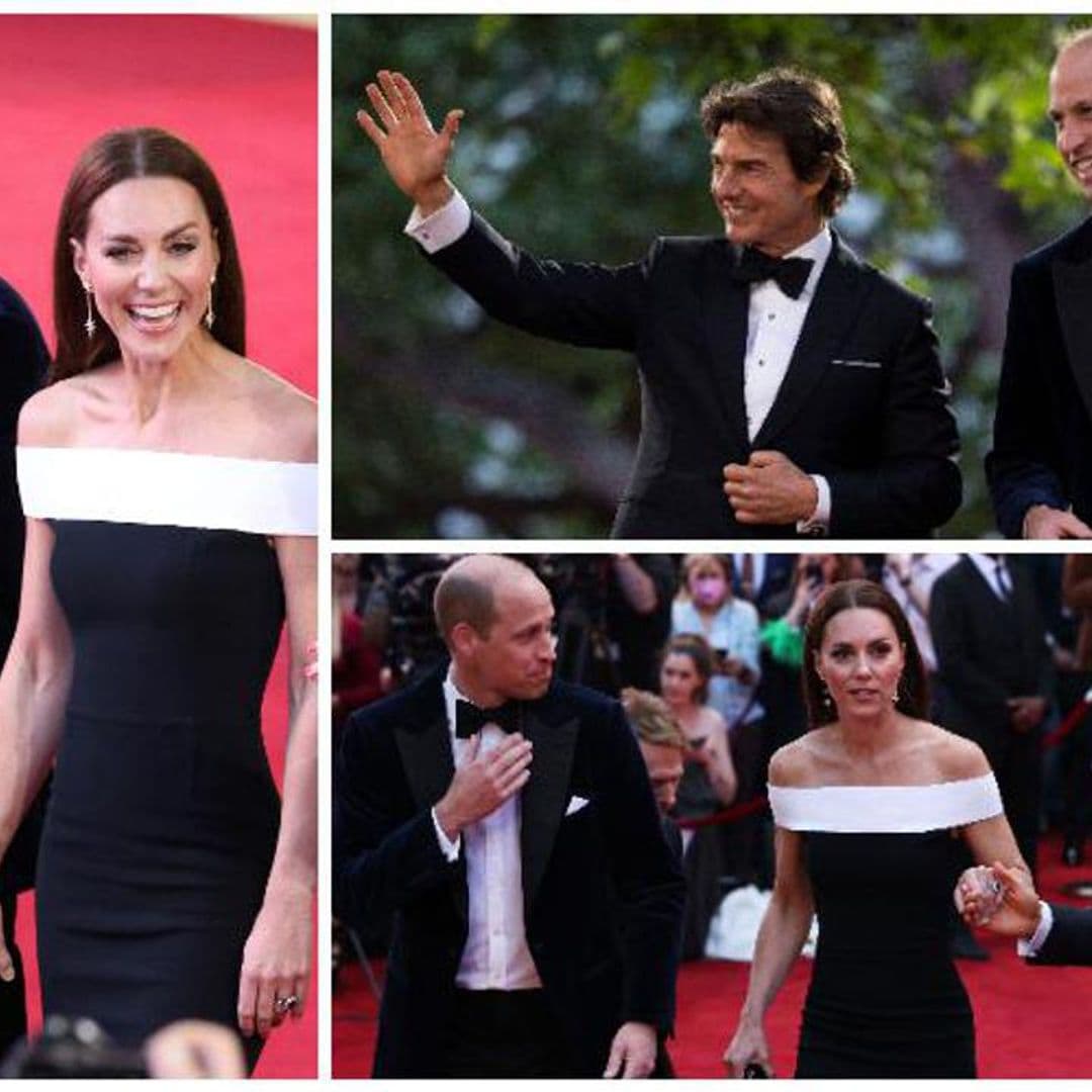 All the best photos from Prince William and Kate’s red carpet appearance with Tom Cruise