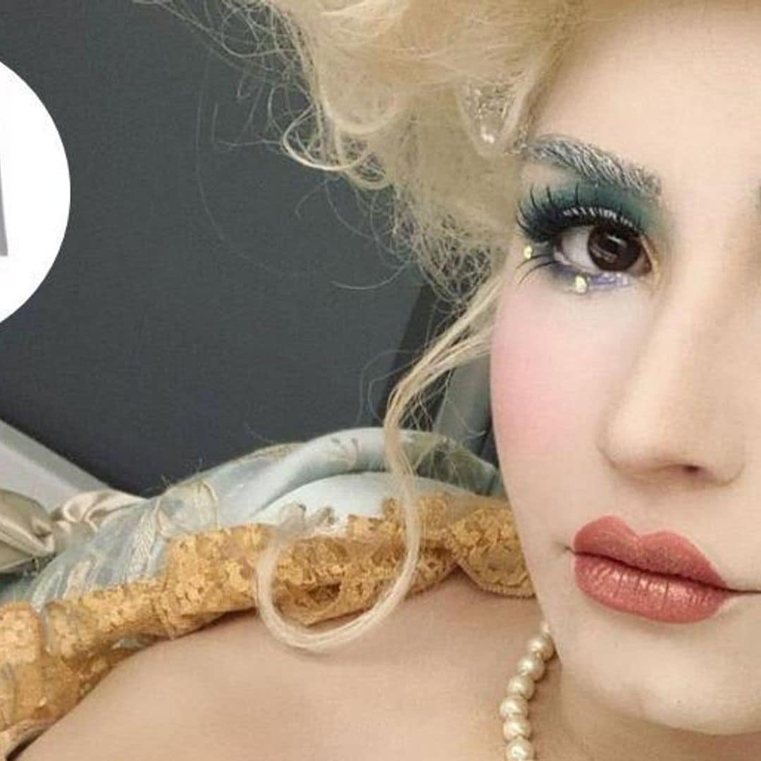 Demi Lovato transformed into Marie Antoinette for Halloween and it’s a French dream