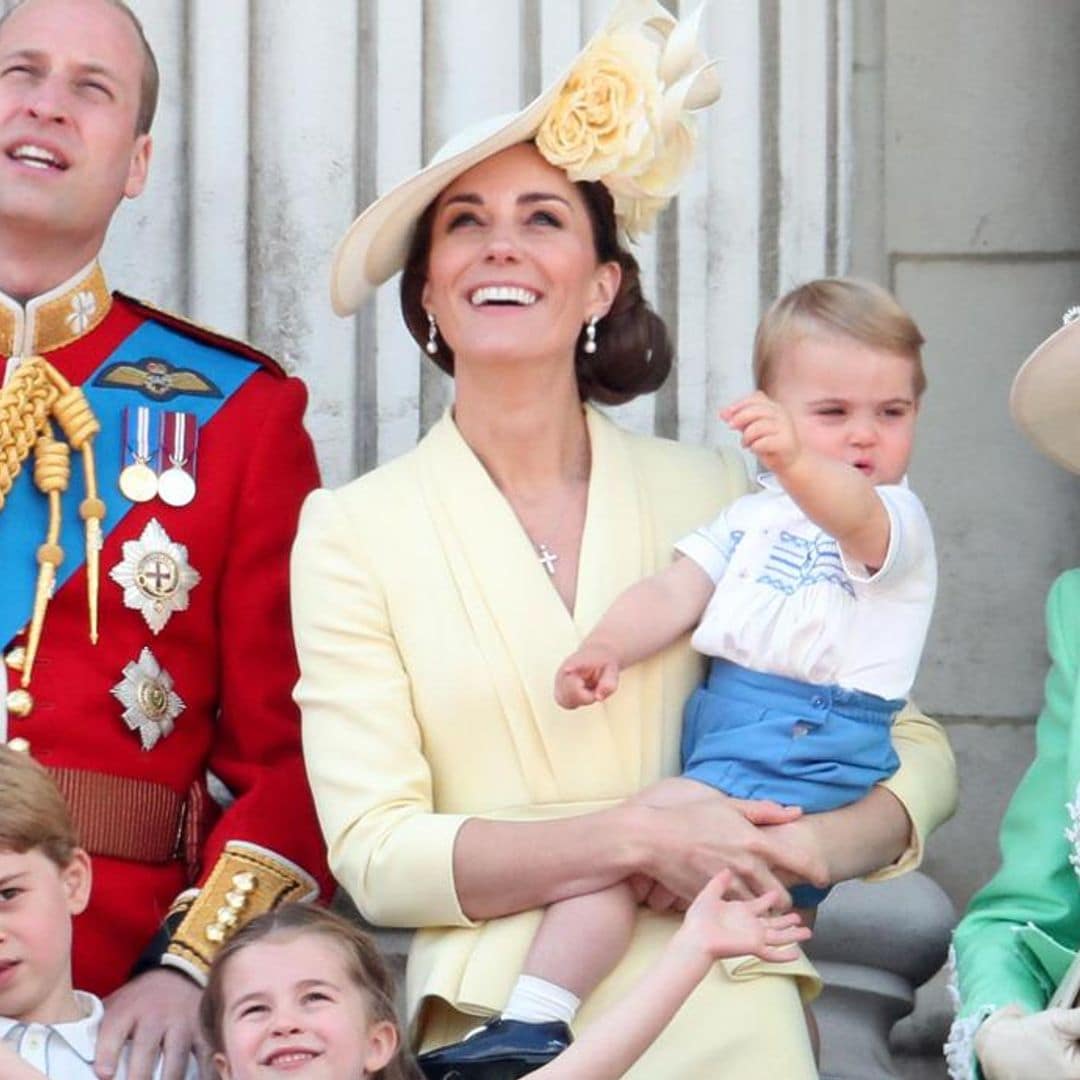 Prince Louis is all grown up as he joins George and Charlotte in adorable new video