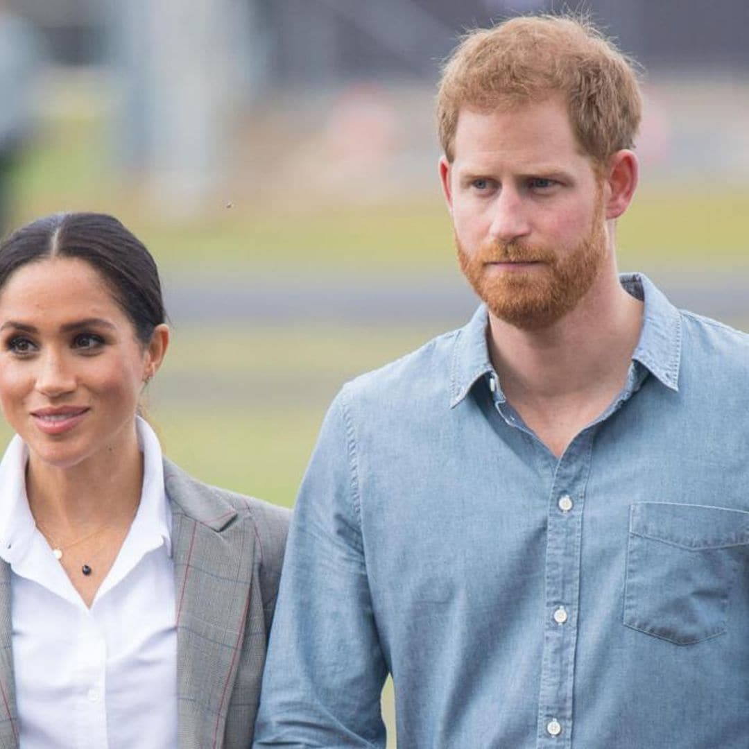 Prince Harry says 'no one is perfect' following his and Meghan Markle's private plane backlash