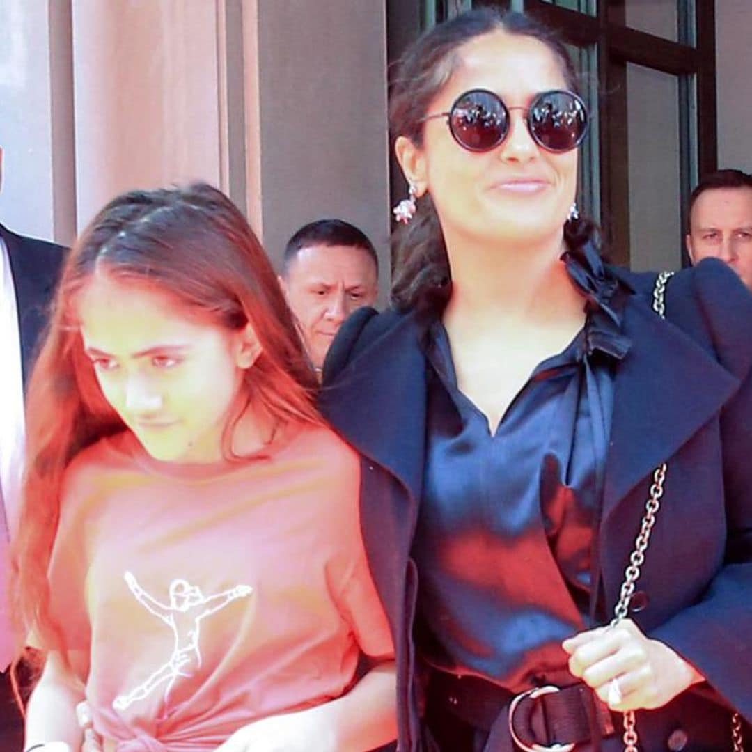 Salma Hayek’s daughter Valentina Paloma helps mom make Easter treats