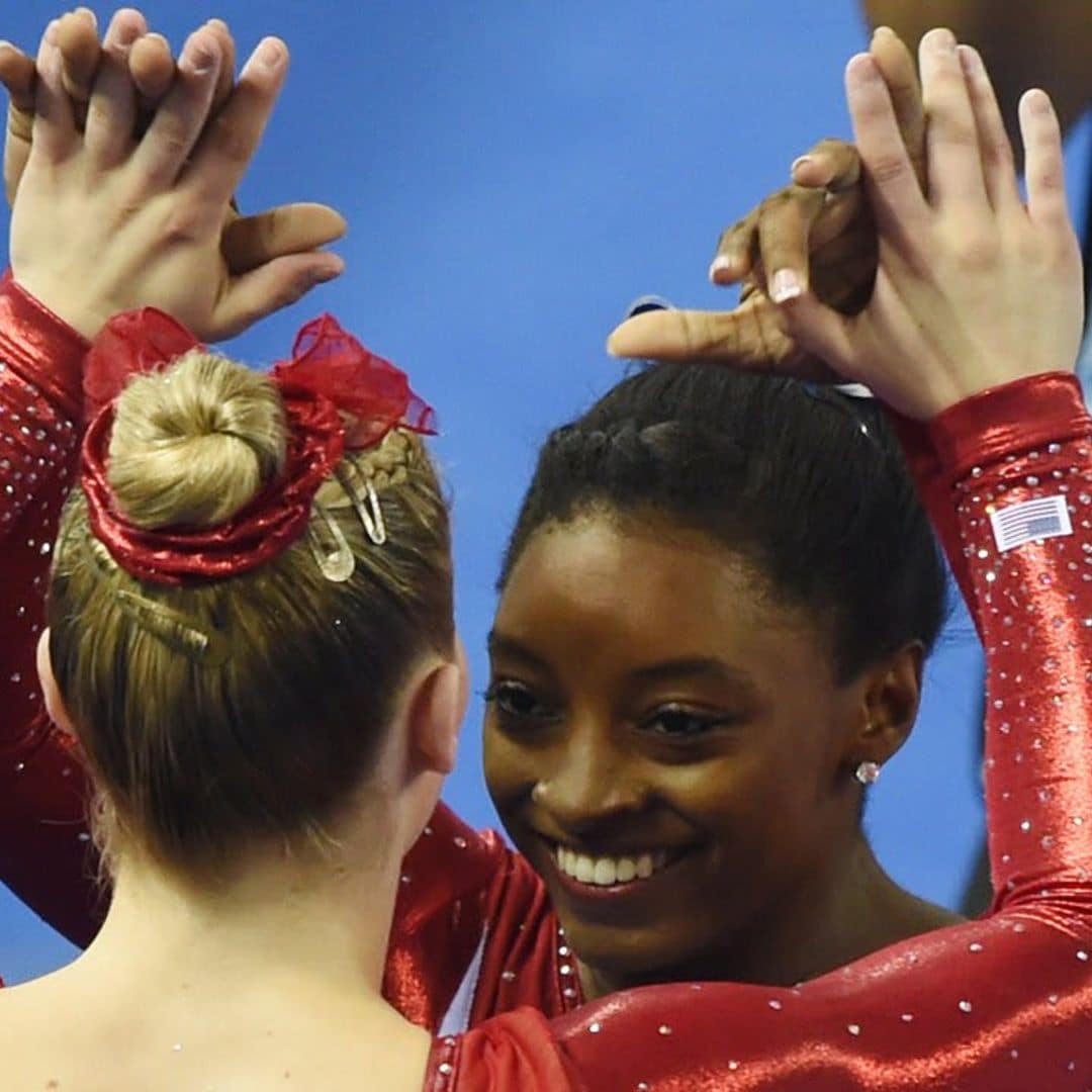 Welcome to Tokyo! Simone Biles and MyKayla Skinner landed in Japan for the Olympics