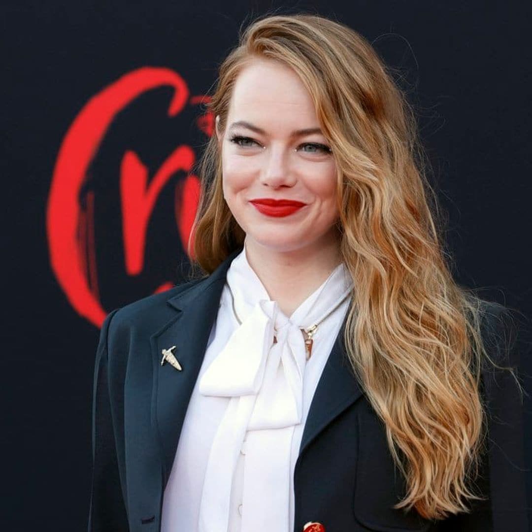 Emma Stone makes her first red carpet appearance since giving birth at ‘Cruella’ premiere