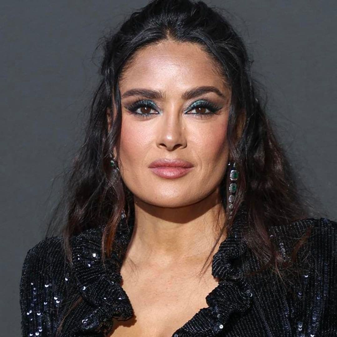 Salma Hayek promotes ‘Black Mirror’ with cool new website