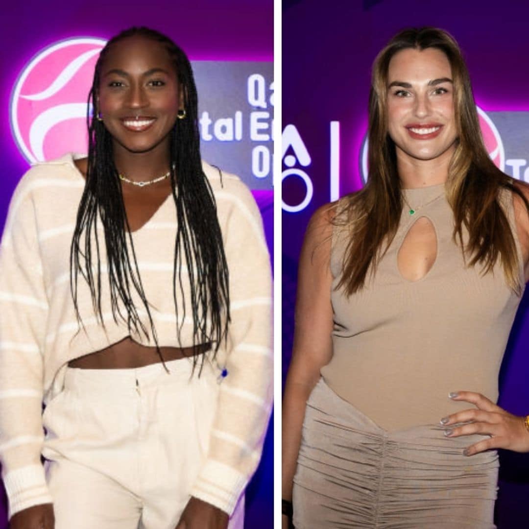 Coco Gauff, Jessica Pegula, and more stars serve style at Qatar Open Players' party