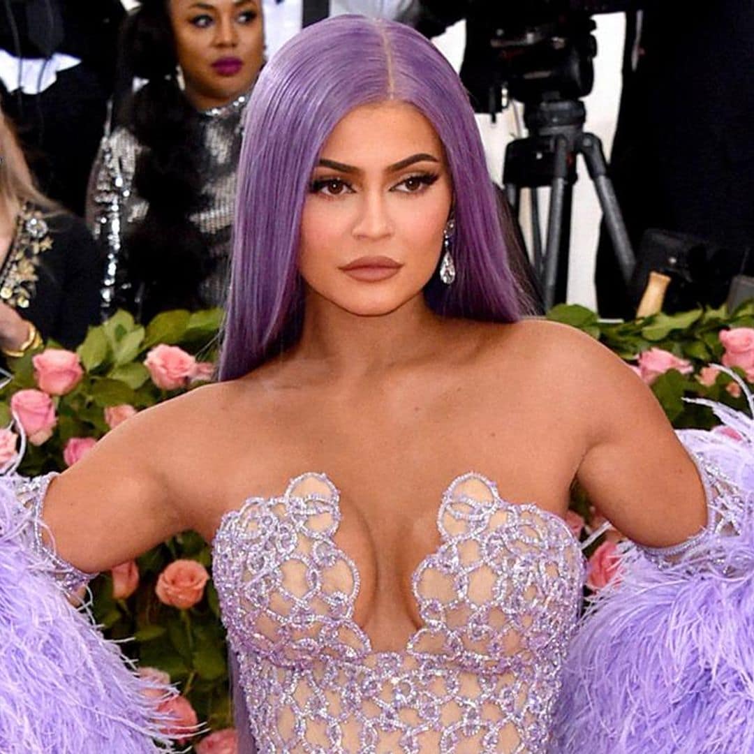 Kylie Jenner shows off her natural hair as she strips down for self-isolation – see the photo