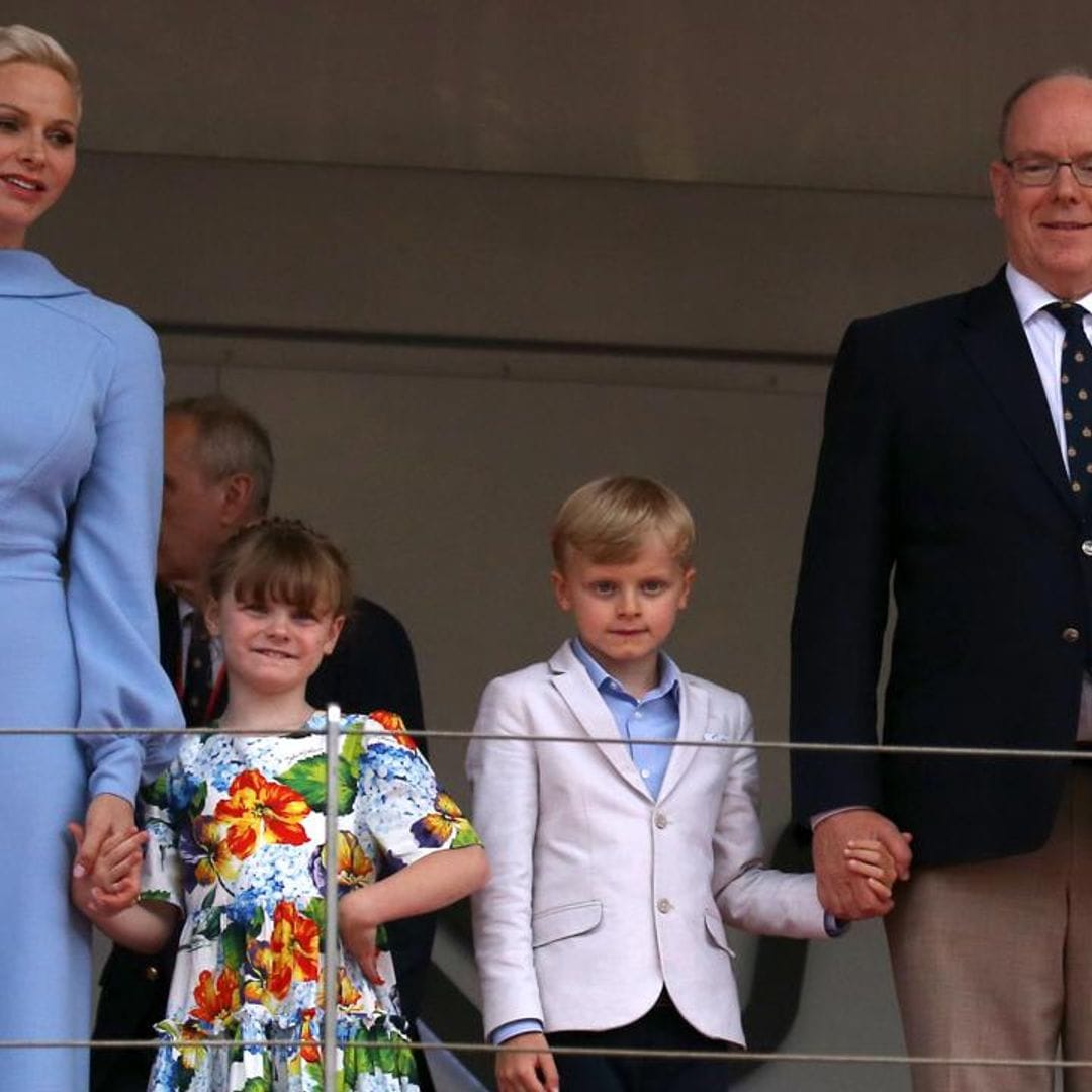 Princess Charlene shares adorable photo of twins dressed in costumes