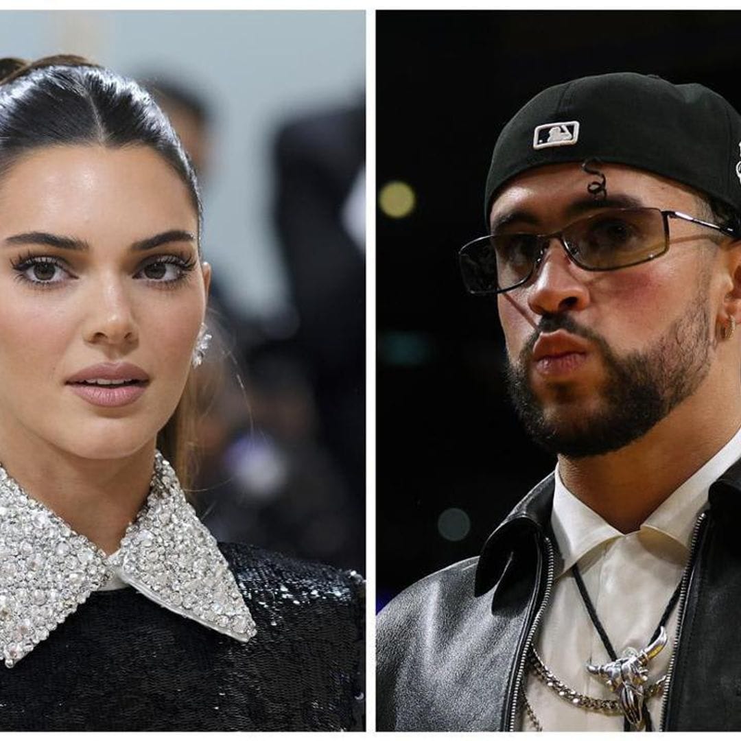 Kendall Jenner and Bad Bunny were spotted donning coordinating outfits as they headed to a restaurant