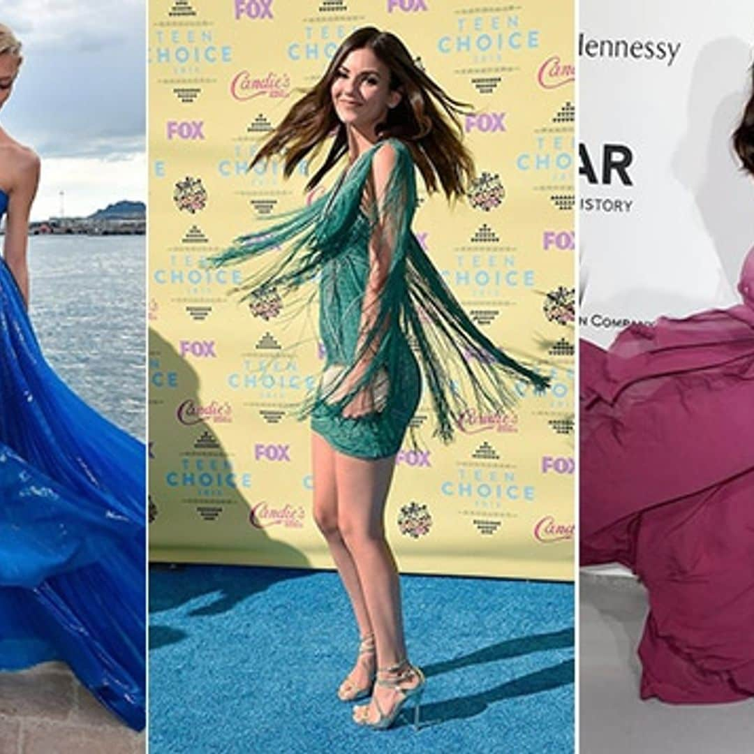 Hollywood's best red carpet twirls