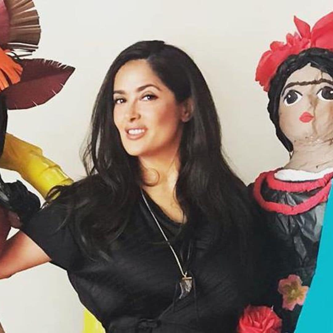 Salma Hayek had two big reasons to celebrate Mexico's Independence Day