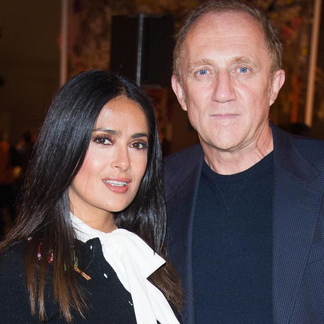 Salma Hayek shares hilarious birthday video for her stepson