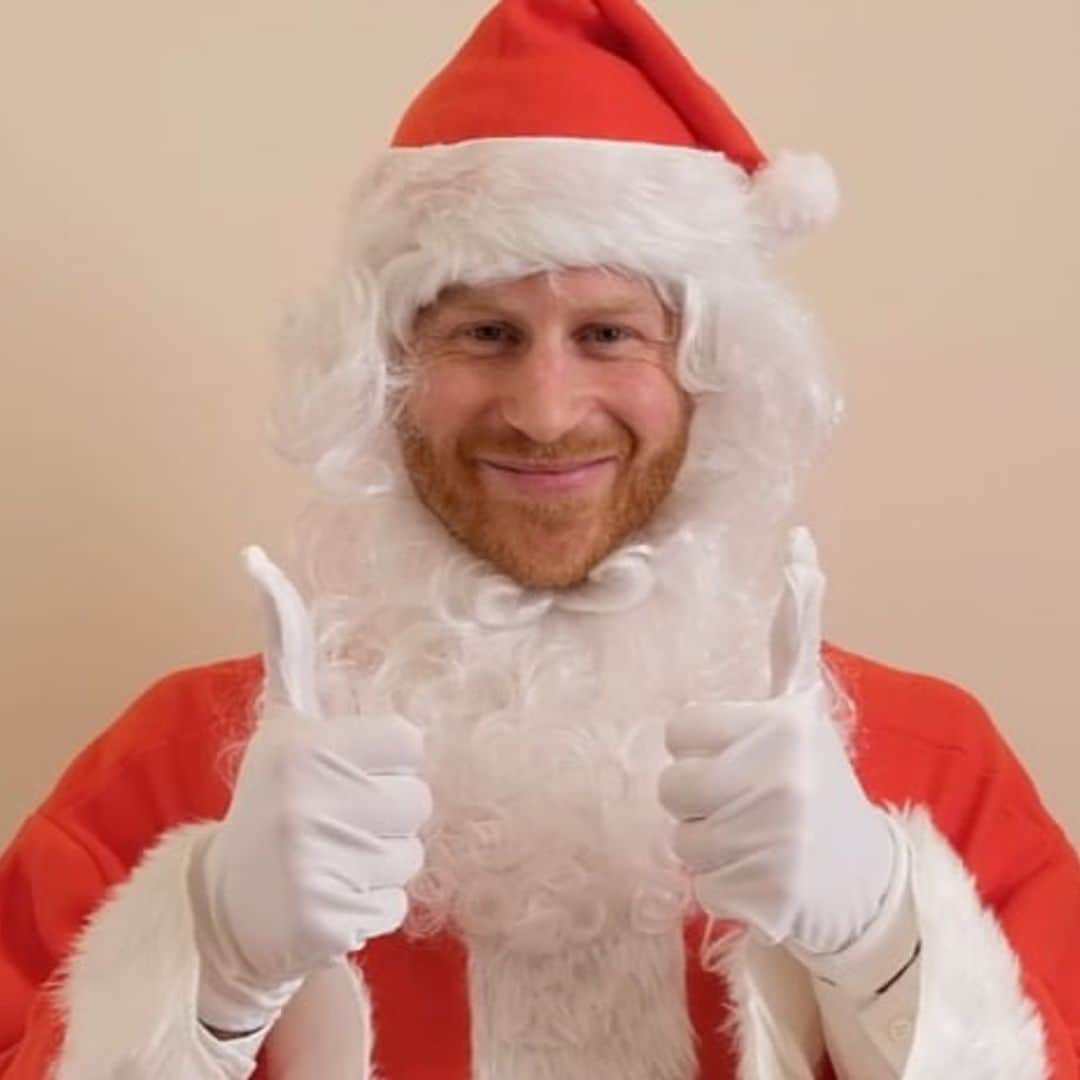 Prince Harry dressed up as Santa for a special reason: Watch