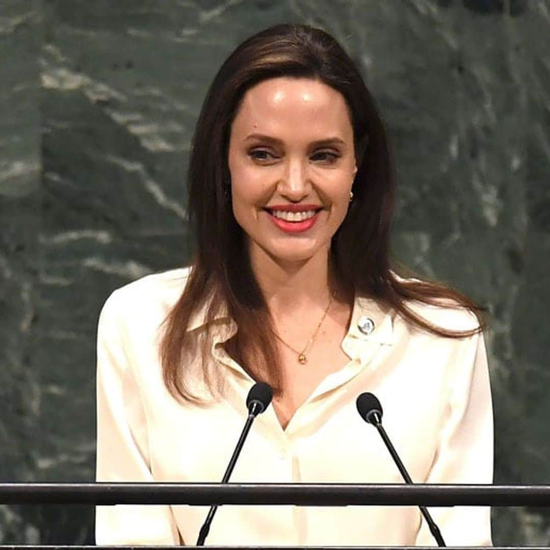 Is Angelina Jolie considering a career in politics?