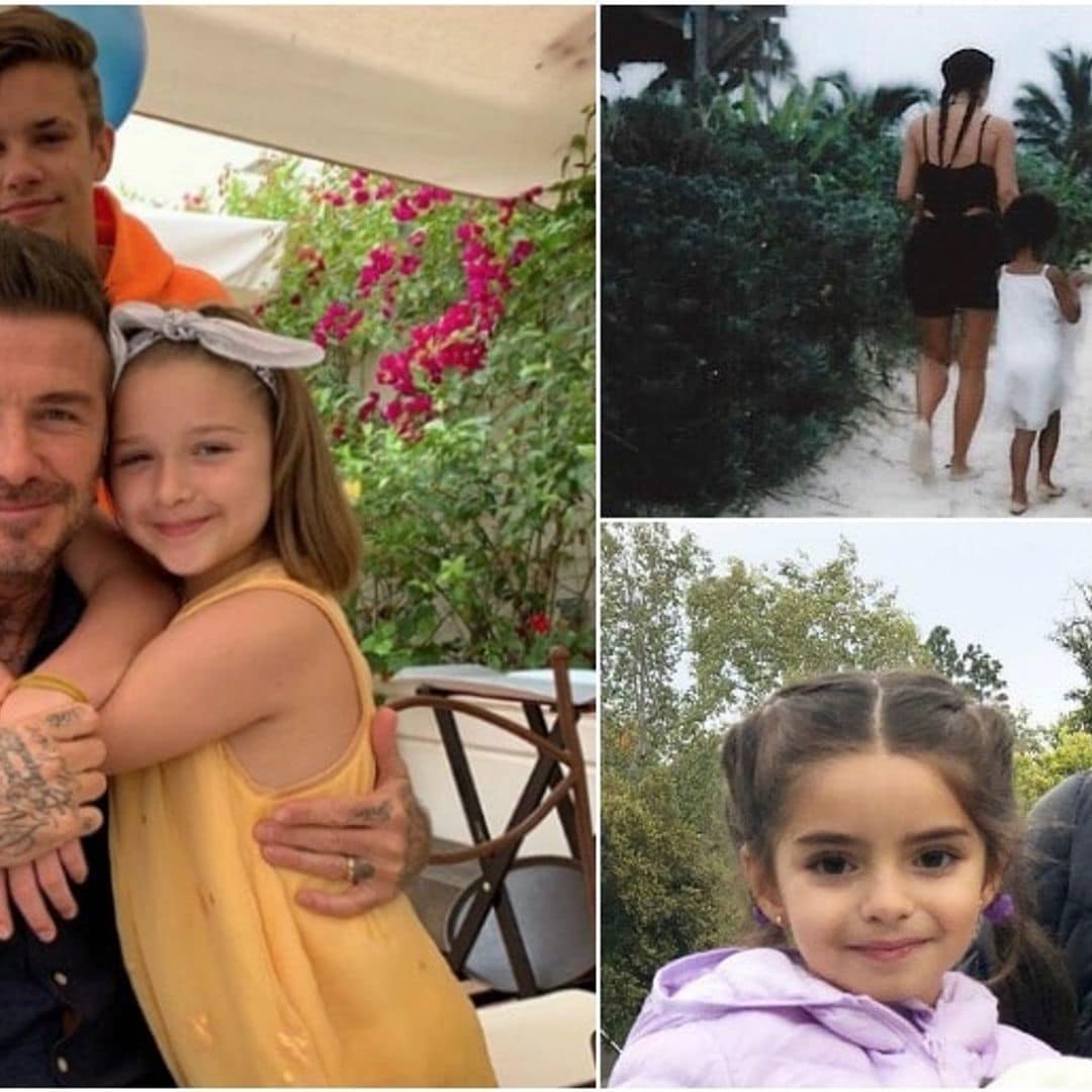 Glad for dad! David Beckham's Spanish fiesta and more stars getting the Father's Day treatment