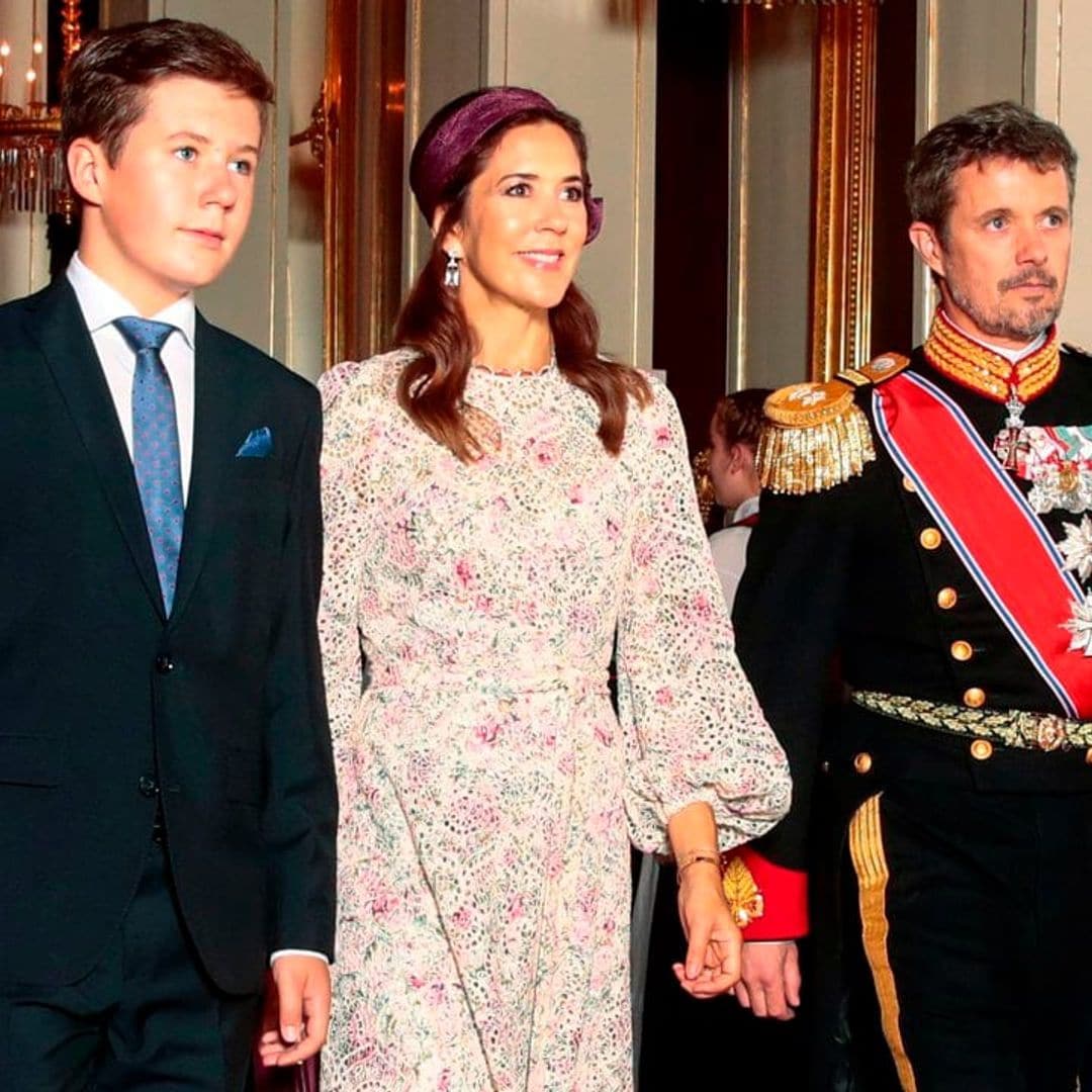 Crown Princess Mary’s son makes first appearance since testing positive for COVID-19