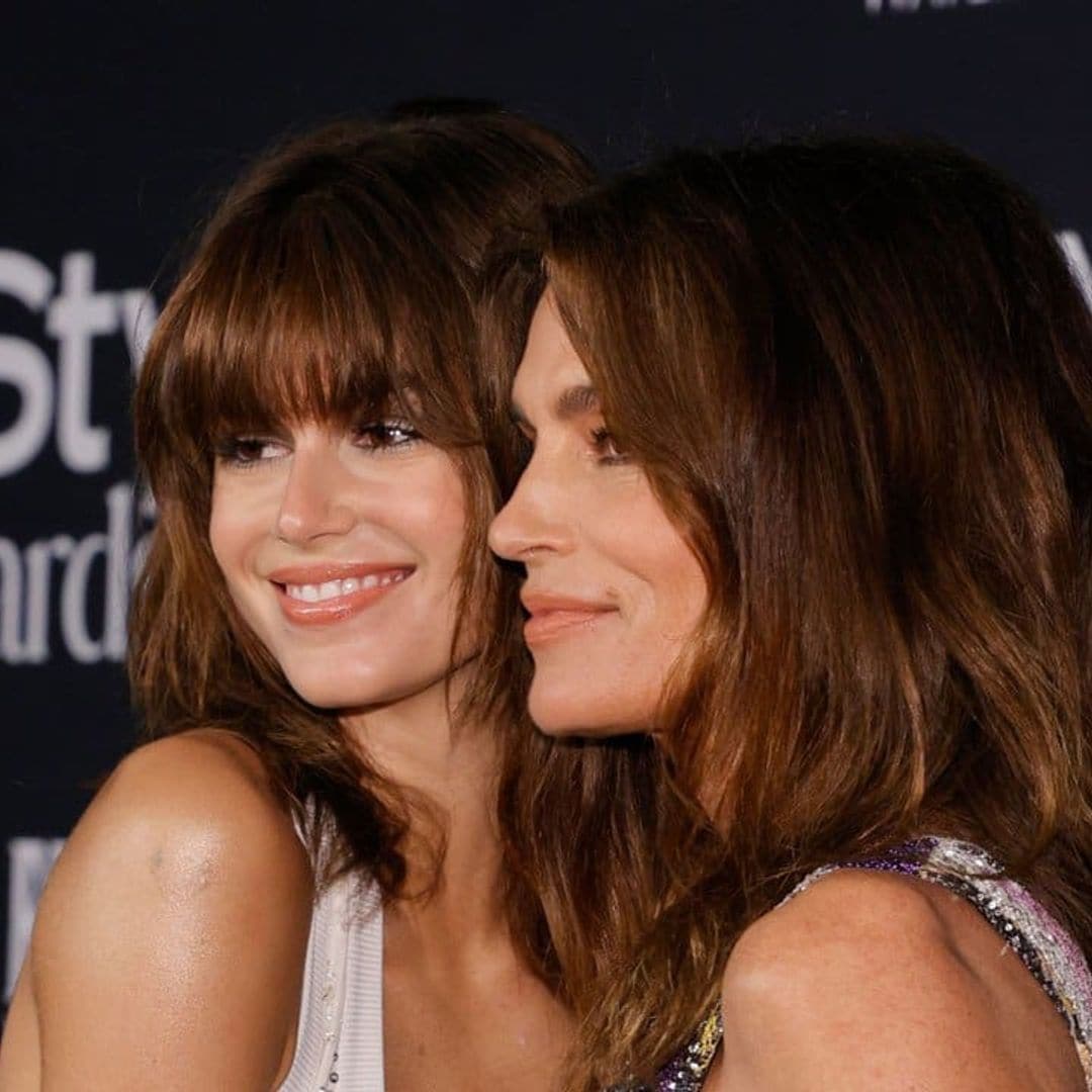 Cindy Crawford and lookalike daughter Kaia Gerber steal the show at the InStyle Awards