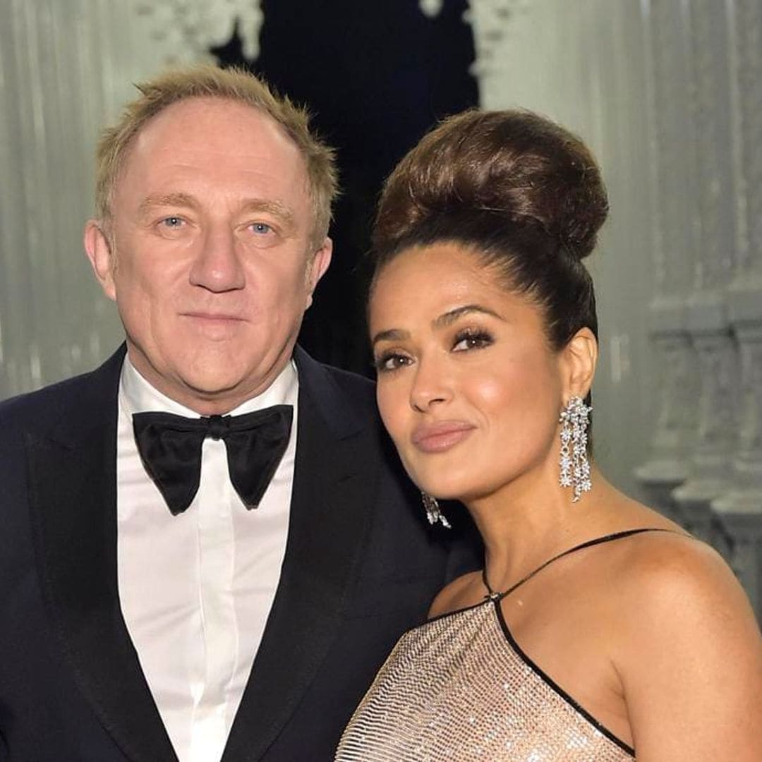 Salma Hayek’s billionaire husband Francois-Henri Pinault donates 3 million masks