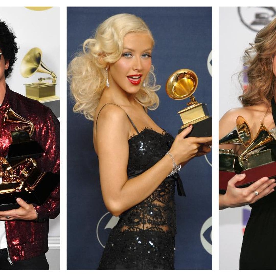 GRAMMY Awards: Bruno Mars, Shakira and more Latinos who have accepted the award