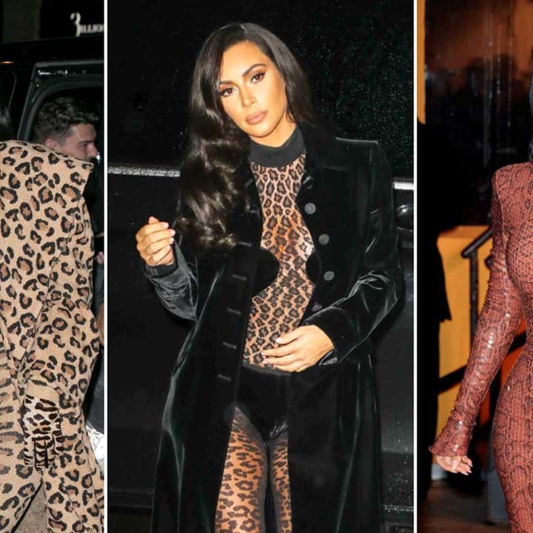 Kim Kardashian's naked catsuit and more of her sexy vintage style