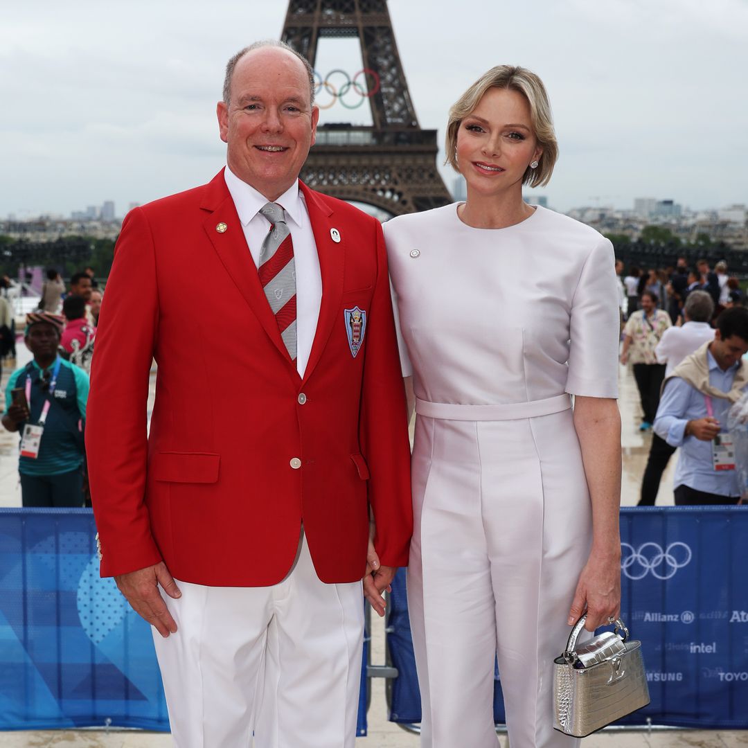 Prince and Princess bring kids to the Olympics Opening Ceremony in Paris