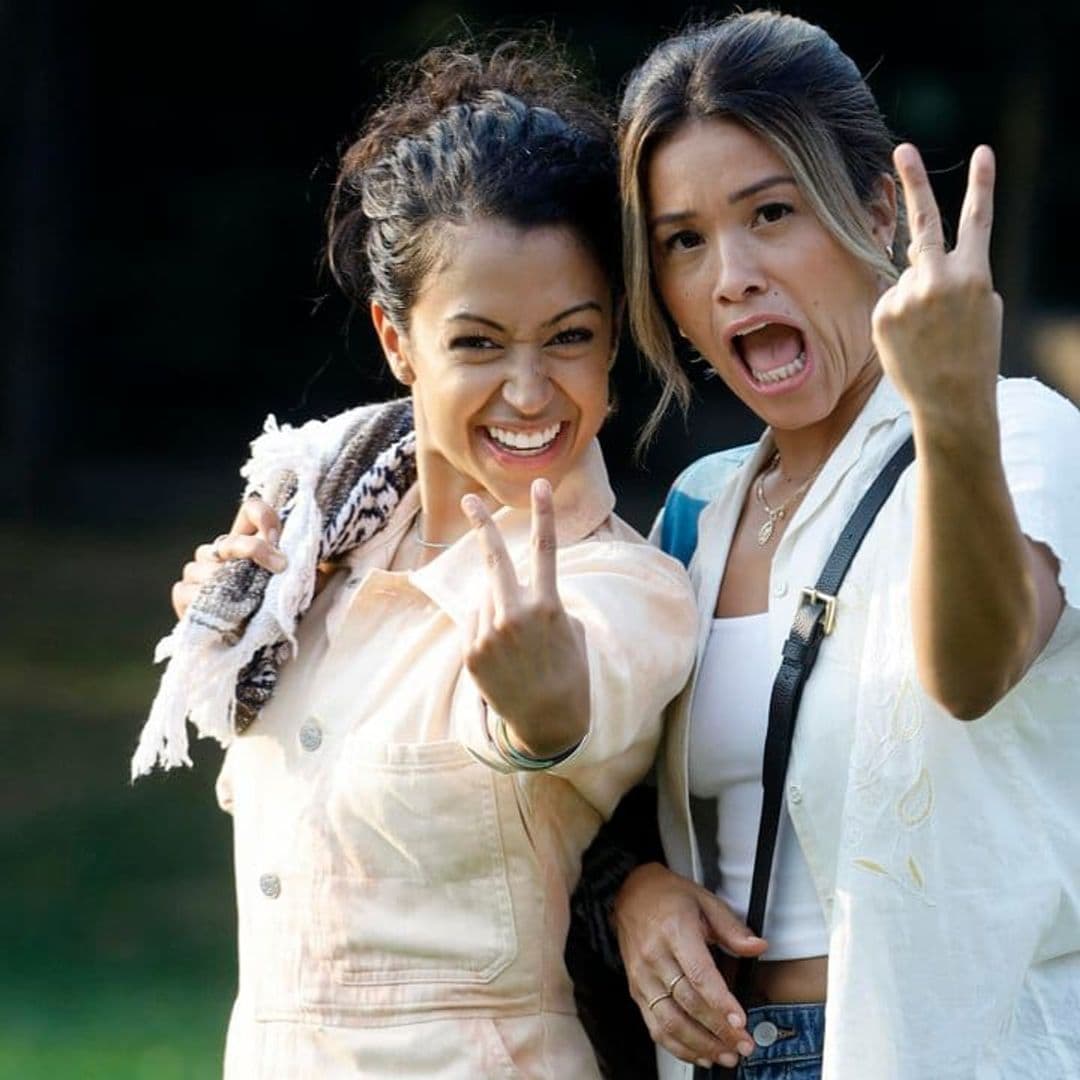 Gina Rodriguez and Liza Koshy look like besties while filming ‘Players’ in NYC