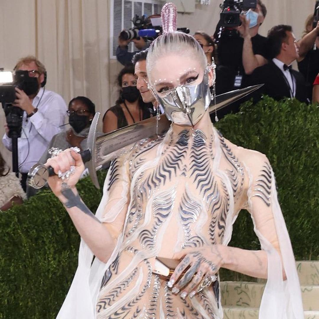 Did Grimes get surgically implanted elf ears? She shared a post-op photo