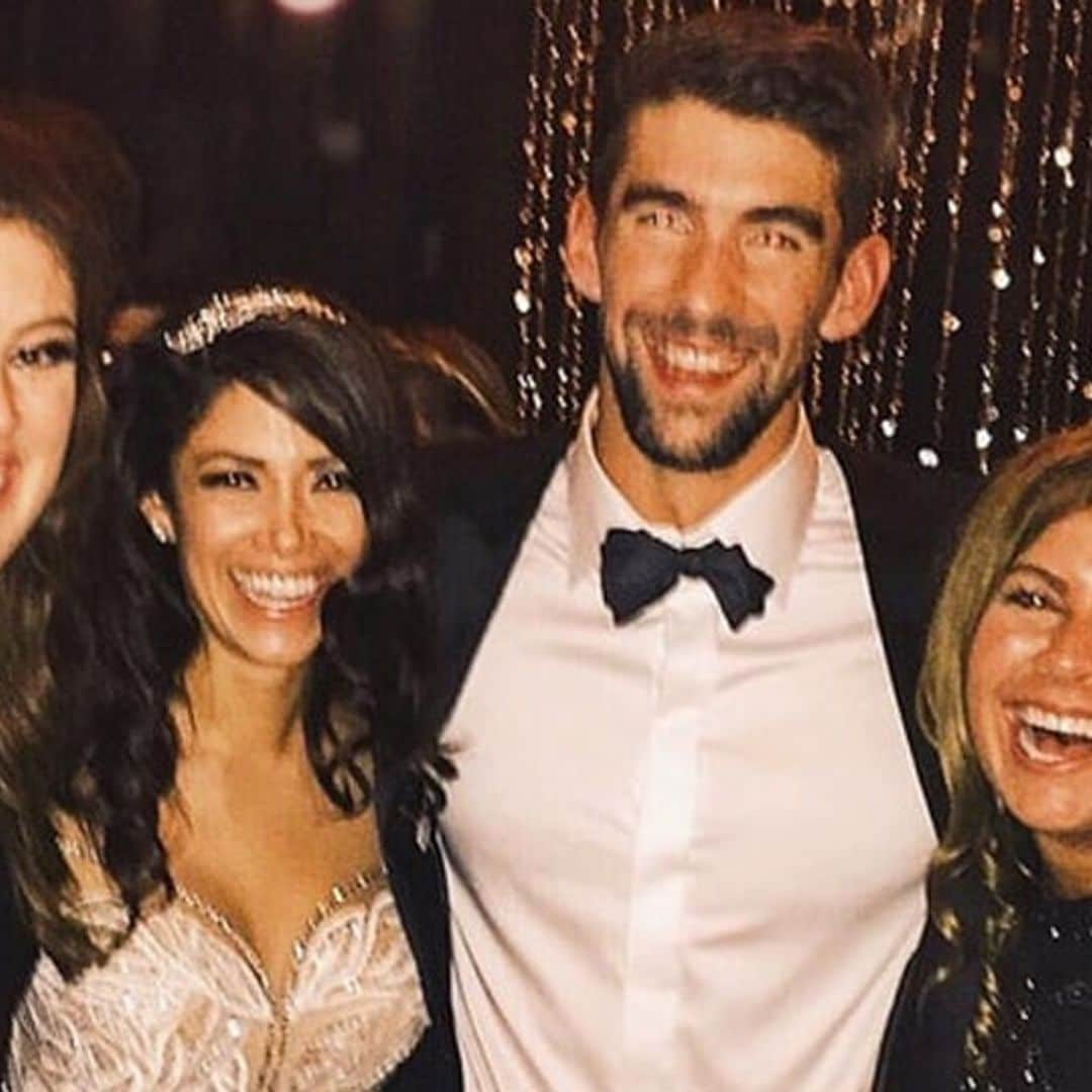 Michael Phelps and Nicole Johnson ring in new year with third wedding