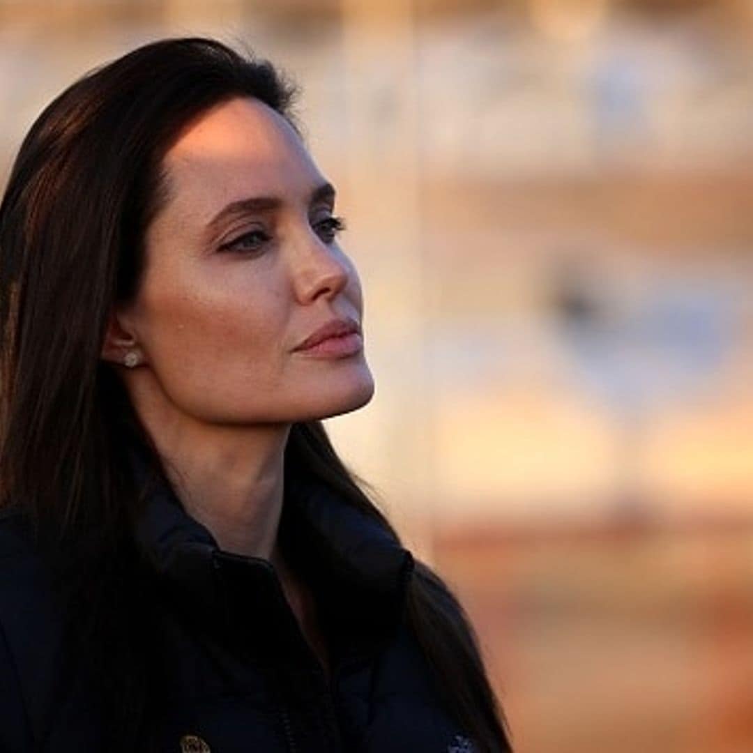 Angelina Jolie visits Iraq refugees, speaks of mothers' 'horror'