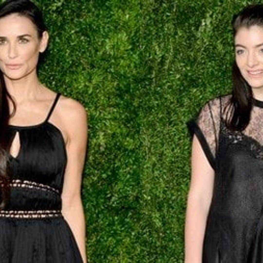 Demi Moore stuns, Lorde shows off straight sleek hair at CFDA/Vogue Fashion Fund Awards