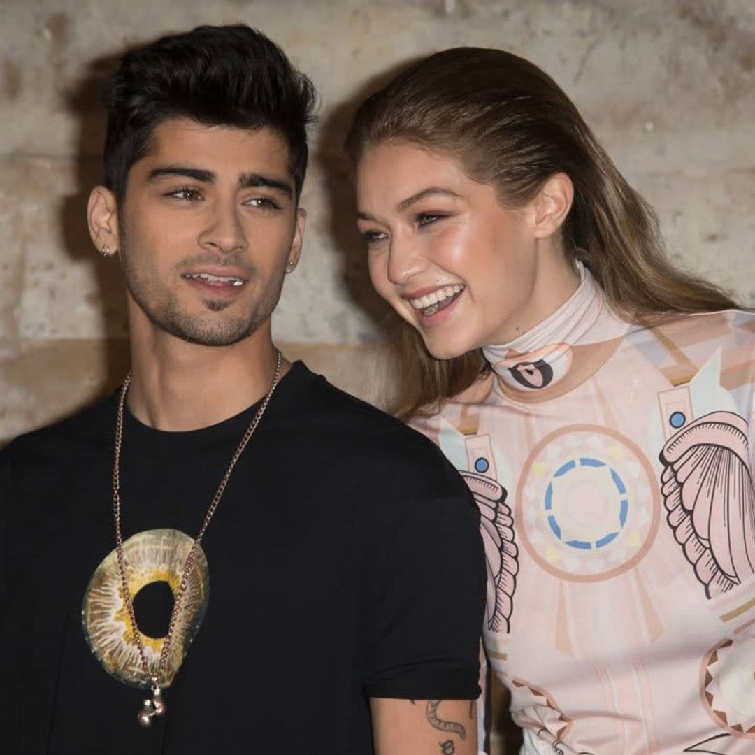 Gigi Hadid shares brand new photos of her baby and boyfriend Zayn Malik