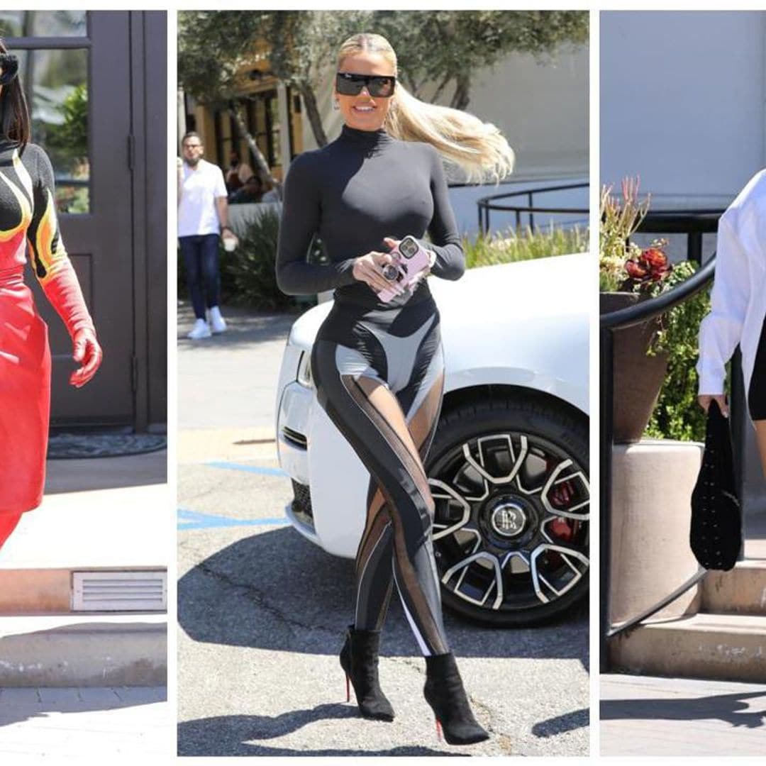 Kim, Khloe, & Kourtney Kardashian go out for lunch, look amazing as usual