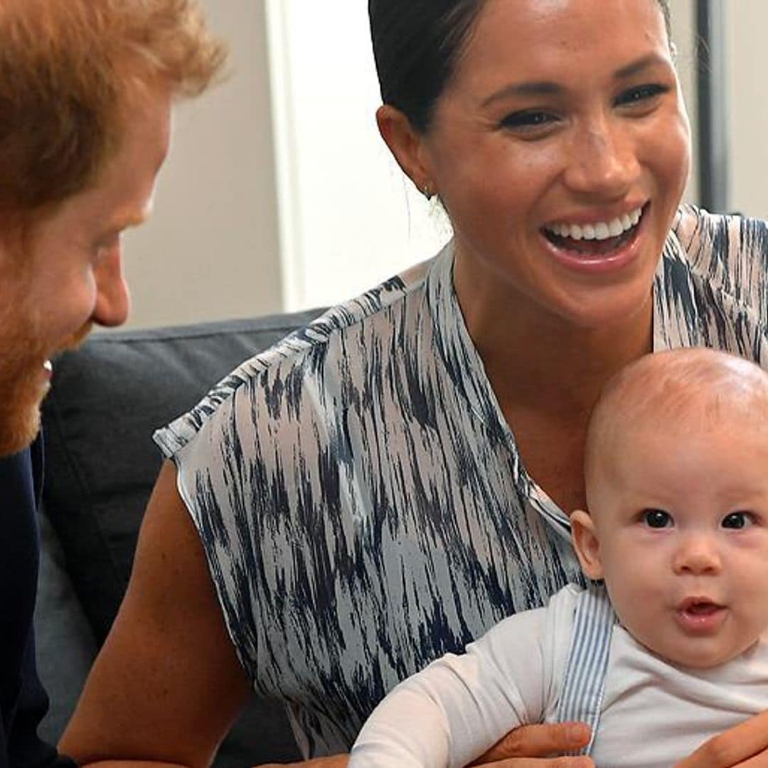 Archie Harrison makes his royal debut on tour – look how much he’s grown!