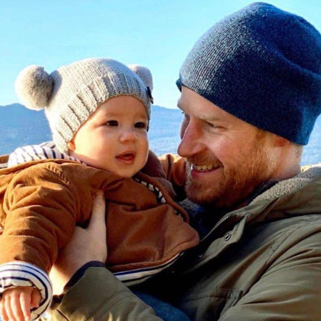 Prince Harry opens up about bonding with baby Archie in L.A.