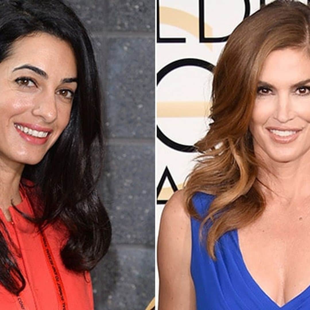 Amal Clooney and Cindy Crawford are 'very compatible' friends