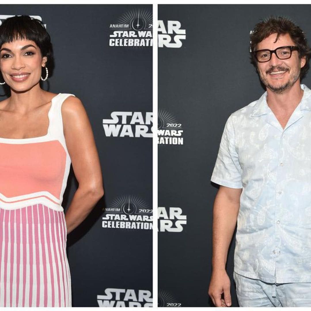 Latinos Rosario Dawson & Pedro Pascal lead Star Wars panel