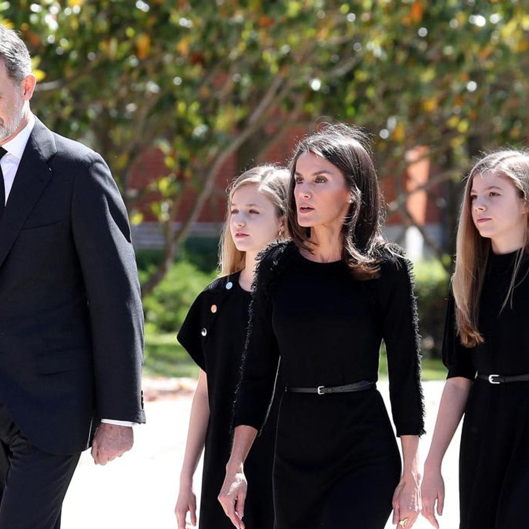 Spanish Princesses step out for the first time during the COVID-19 pandemic for a moving reason