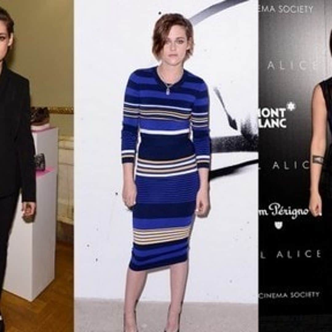 Kristen Stewart wows in three outfits in two days