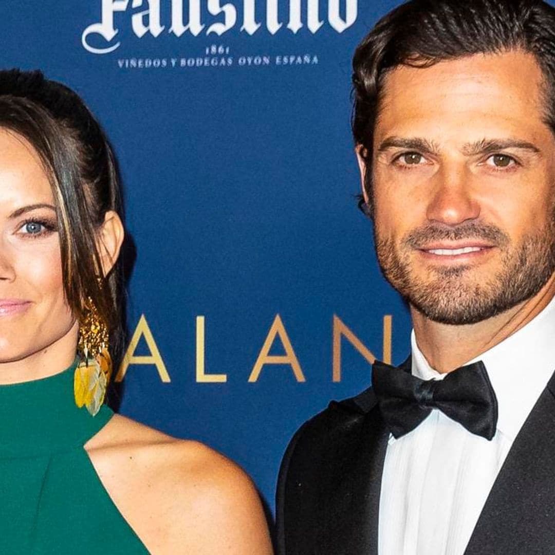 Princess Sofia and Prince Carl Philip present award together